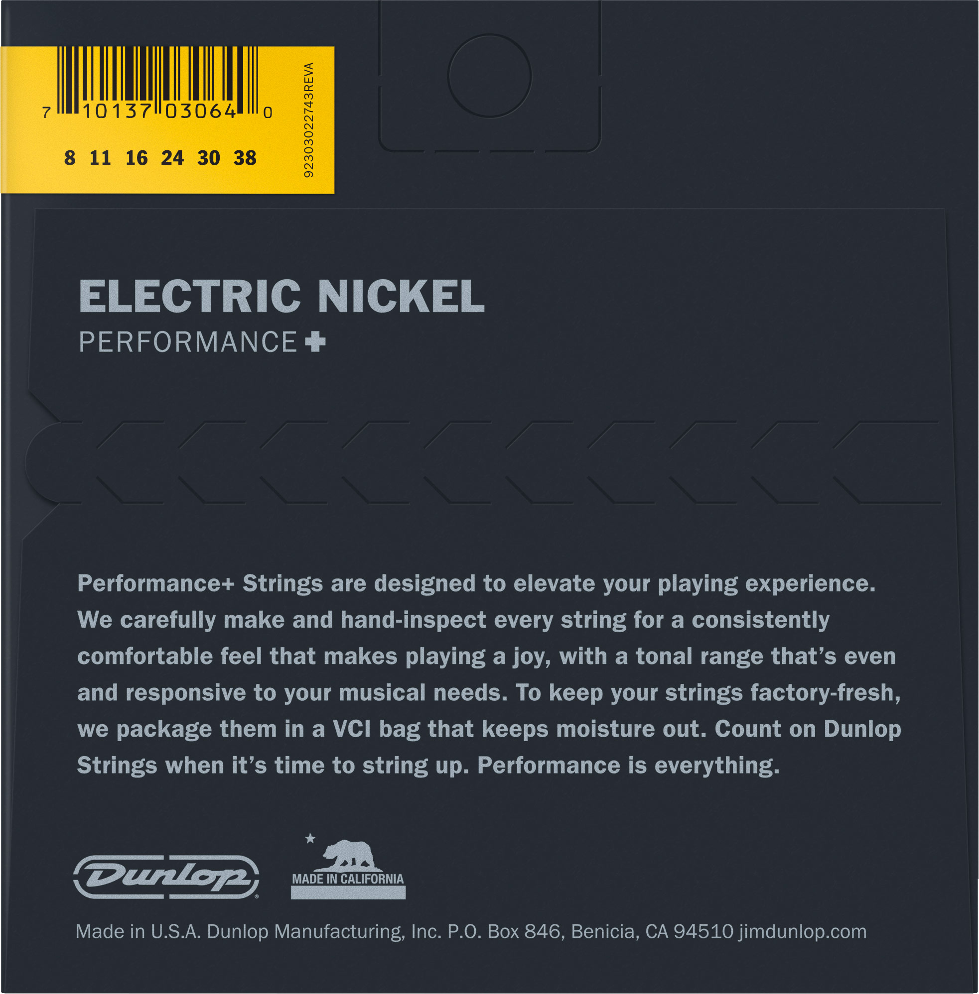 Dunlop DEN0838 Electric Strings 8-38