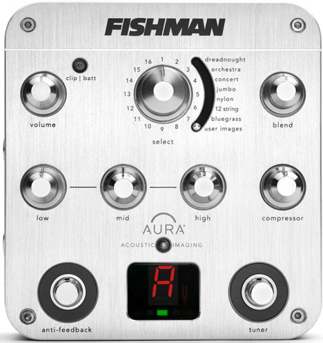 Fishman PRO-AURA-SPC Aura Spectrum DI (Ex-Demo) #A-589-Y-166-31