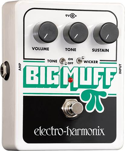 Electro Harmonix Big Muff Pi with Tone Wicker Fuzz