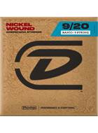 Dunlop DJN0920 Banjo Strings Nickel Light
