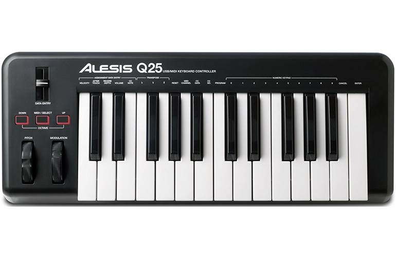 Alesis Q25 USB MIDI Controller Keyboard
