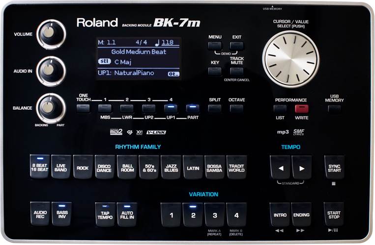 Roland BK-7M Portable Backing Module