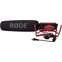 Rode VideoMic with Rycote Lyre Shockmount Front View
