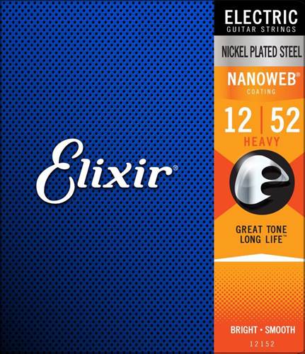 Elixir Electric Nanoweb Heavy Gauge 12-52