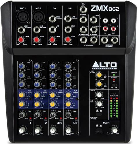 Alto ZMX862 Mixing Desk