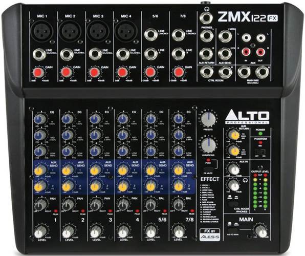 Alto ZMX122FX Mixing Desk
