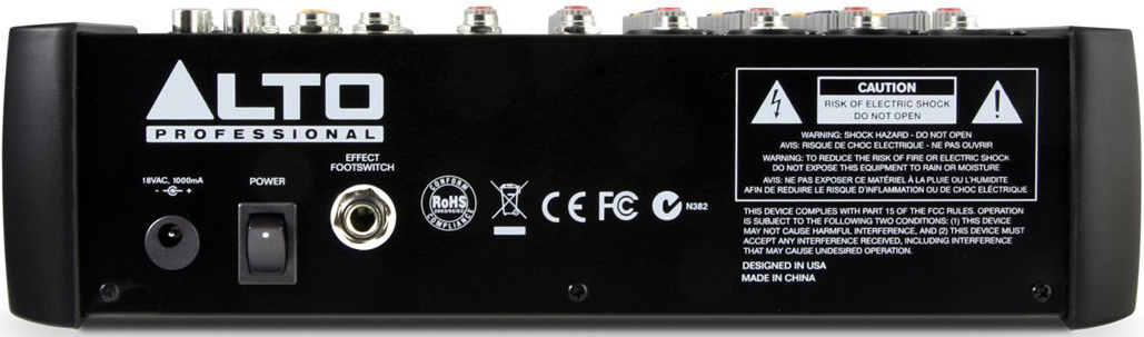 Alto Zmx122fx Mixing Desk