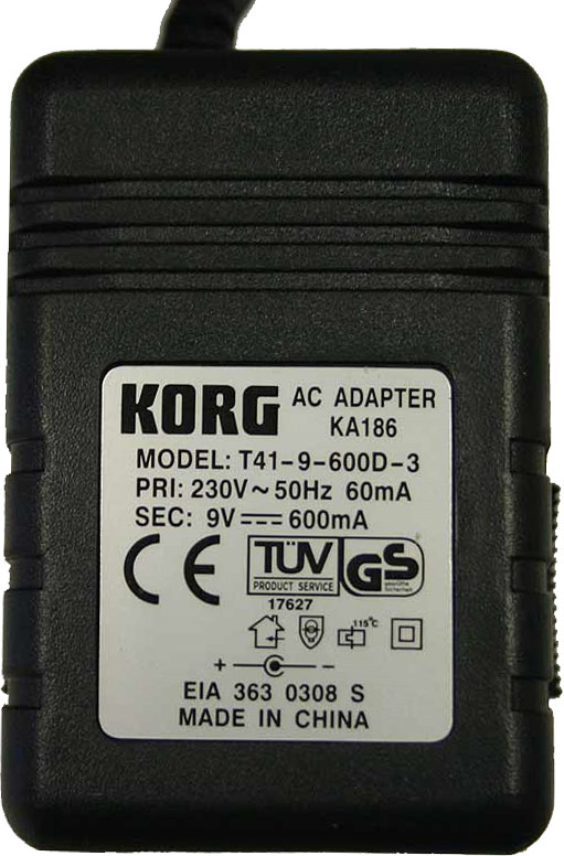 Korg KA186 MicroKorg PSU