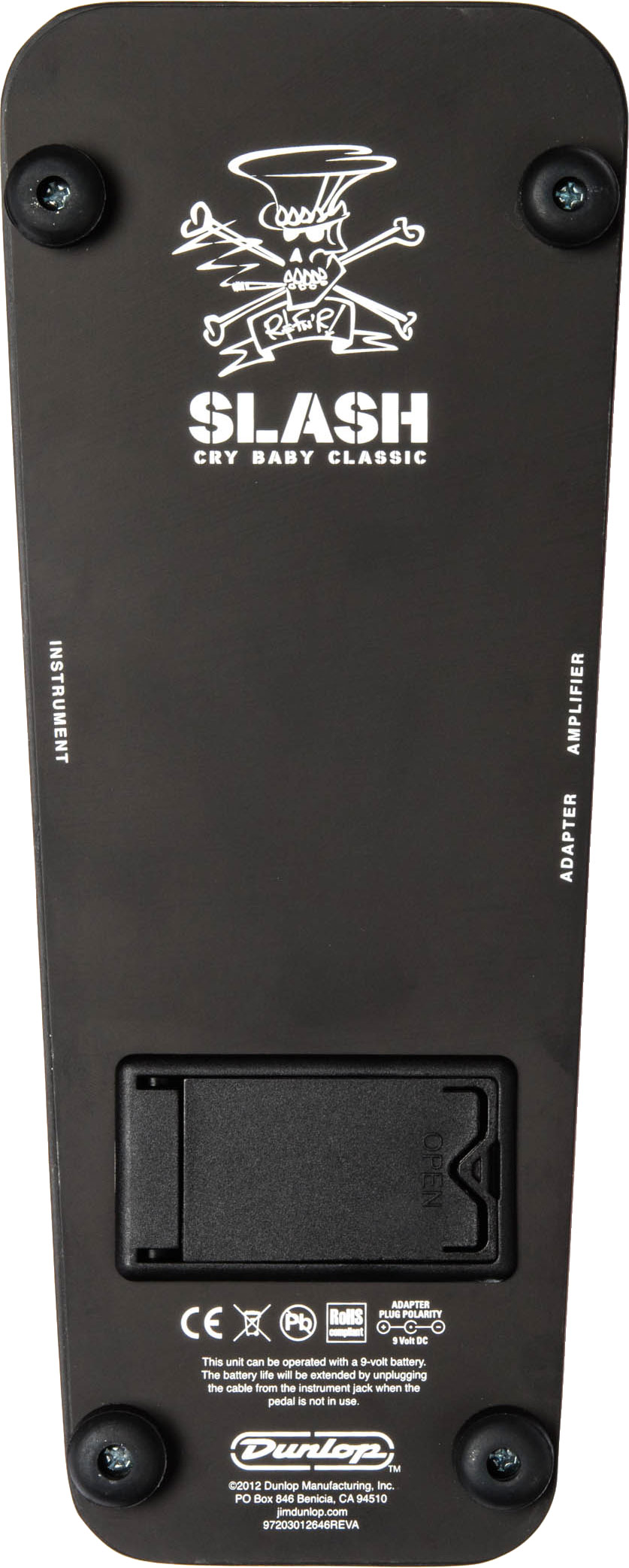 Dunlop SC95 Slash Classic Cry Baby