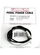 Voodoo Lab PPREV 2.1mm Reverse Polarity Centre Positive Barrell Cable