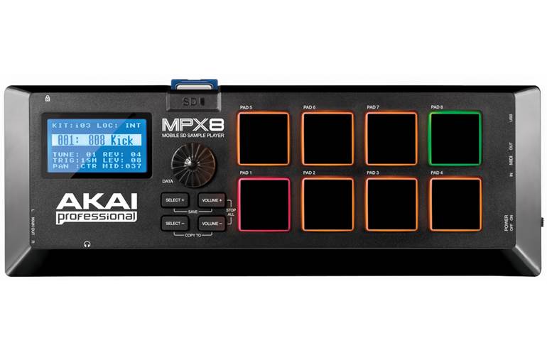 Akai Professional MPX8 Pad Controller