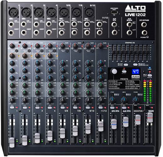 Alto Live 1202 Mixer (Ex-Demo) #(21)UT1805110216571