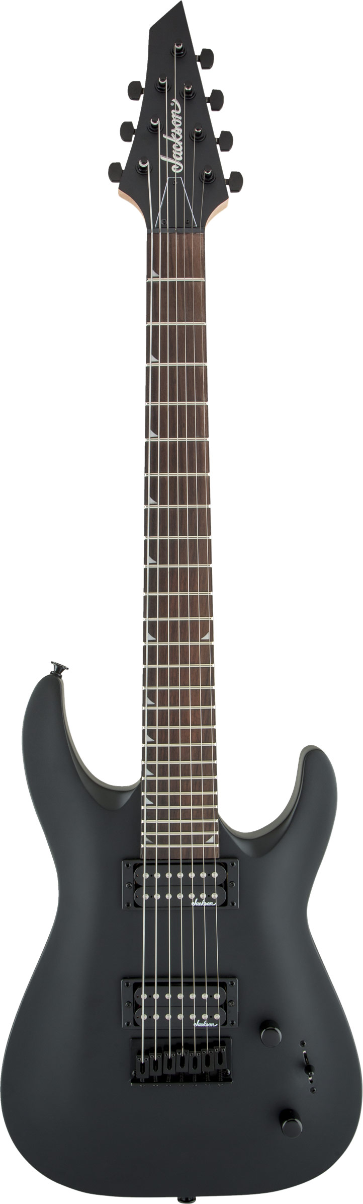 Jackson JS22-7 Dinky 7 String RW Satin Black