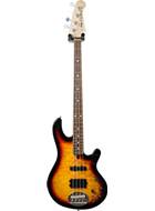 Lakland Skyline 44-02 Deluxe Flame Tobacco Sunburst RW