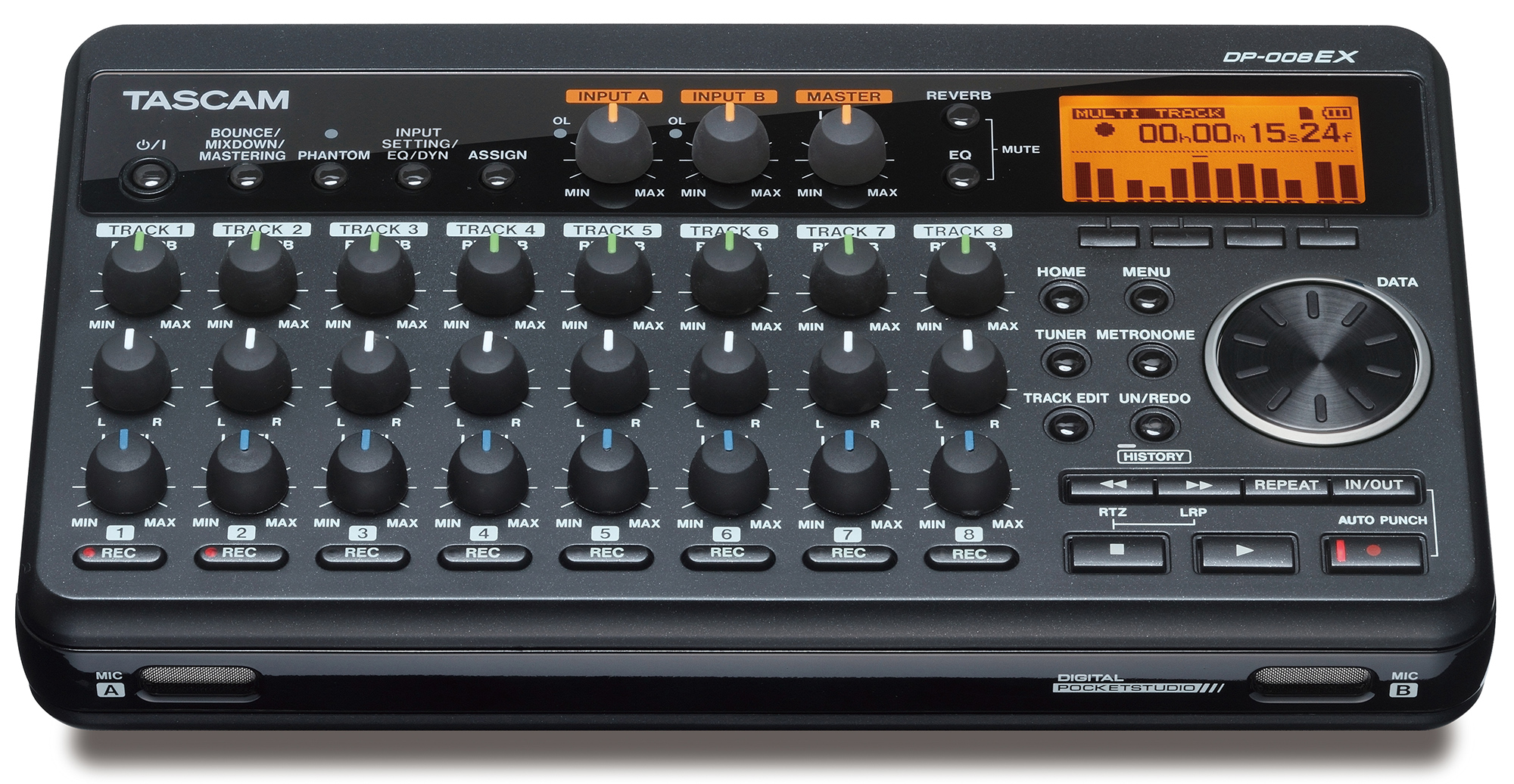 Tascam DP-008EX Digital Recorder