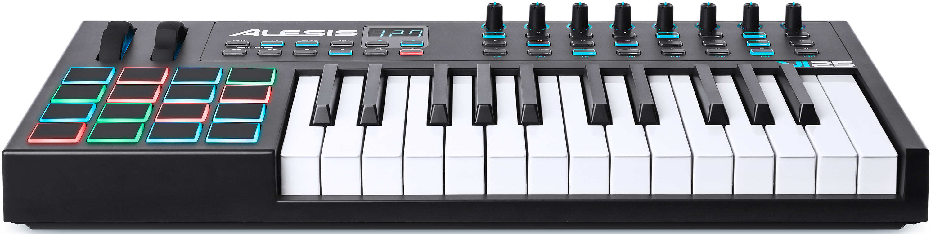 weighted 25 key midi controller