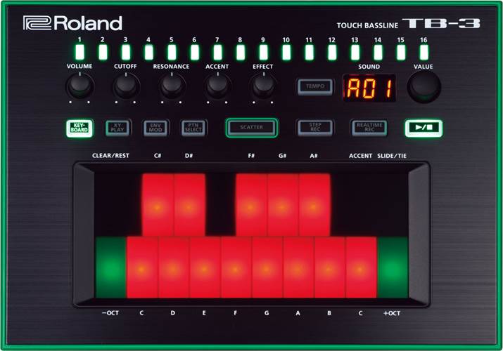 Roland TB3 Bassline Synth (TB-3)