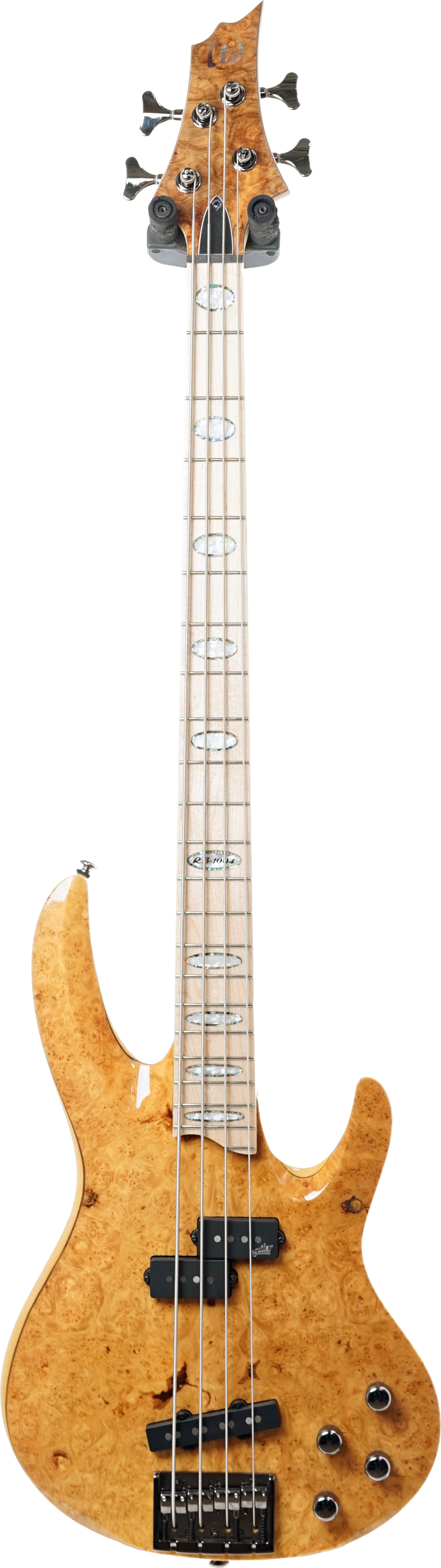 ESP LTD RB-1004 BM Burled Maple Honey Natural (Ex-Demo) #W14040276