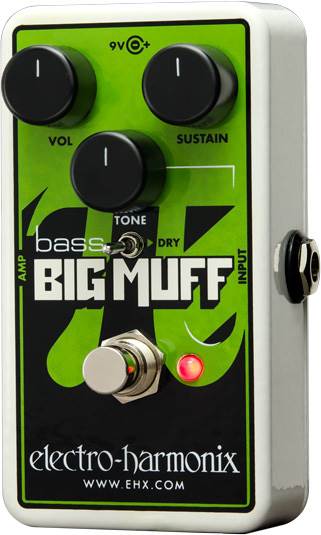 Electro-Harmonix Bass Big Muff Pi kopen - fuzz pedaal voor bas bij Electro-Harmonix Bass Big Muff Pi kopen - fuzz pedaal voor bas bij