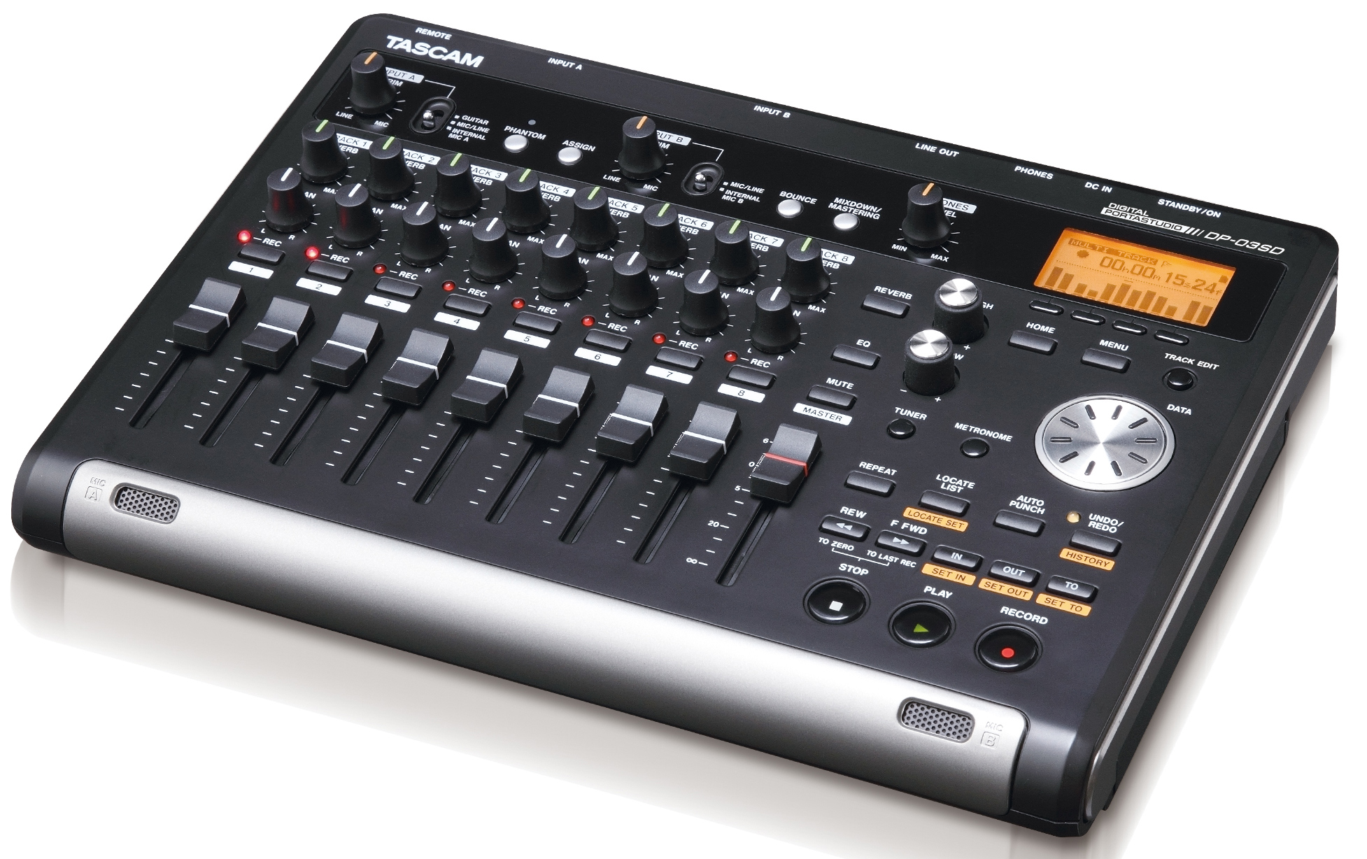Tascam DP-03SD Digital Multitrack Recorder