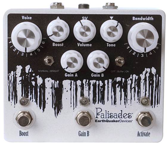 EarthQuaker Devices Palisades Distortion (Ex-Demo) #4556