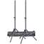 Yamaha DXR12 Bundle including stands and cables Front View