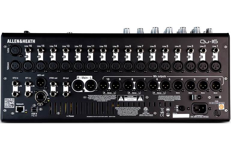 Allen & Heath QU-16 Compact Digital Mixer Allen & Heath QU-16 Compact Digital Mixer