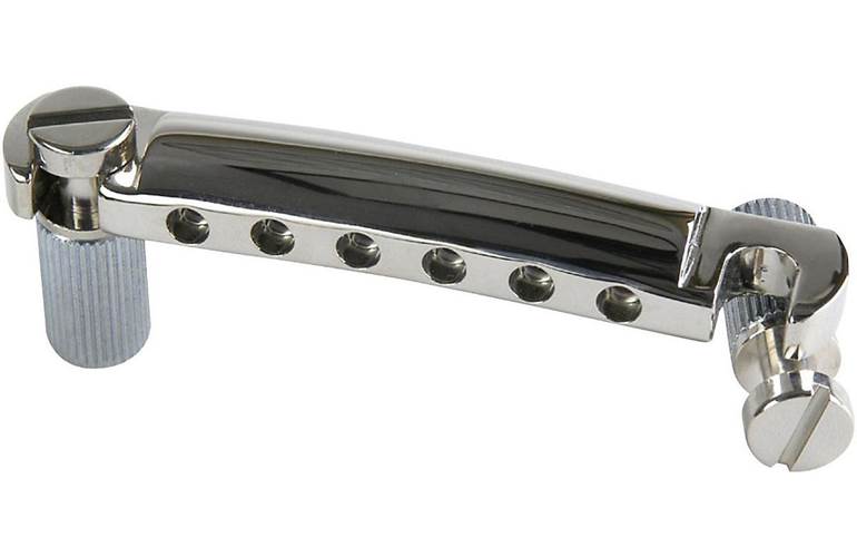 Gibson Nickel Stop Bar With Studs and Inserts