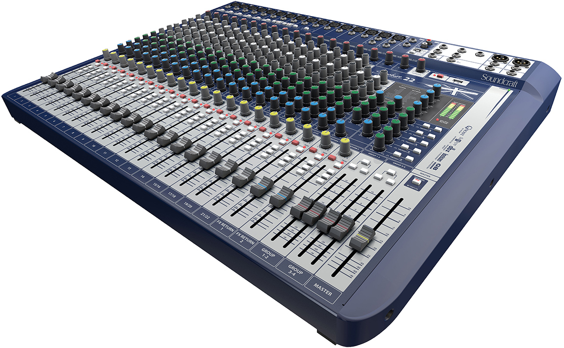 Soundcraft Signature 22 16 Mic I/P