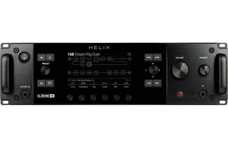 Line 6 Helix Rack Guitar Amp Modeller and Multi Effects Processor Rack Unit
