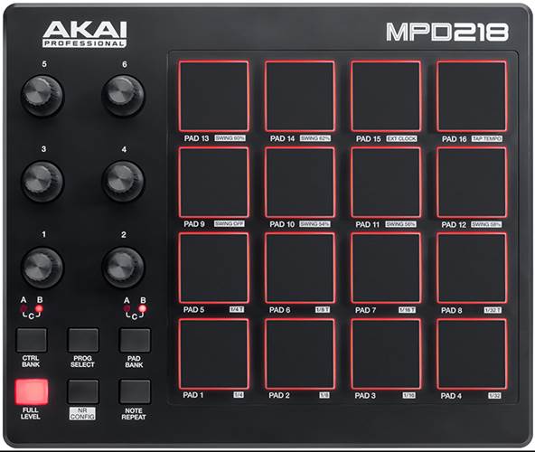 Akai Professional MPD218 Pad Controller