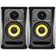 KrK RP4-G3 Black Active Monitor (Pair) Front View