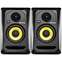 KrK RP4-G3 Black Active Monitor (Pair) Front View