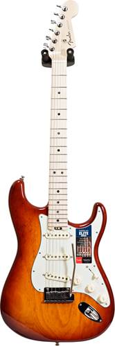 Fender American Elite Strat MN Tobacco Sunburst (Ex-Demo) #US19013185