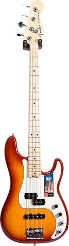 Fender American Elite P Bass ASH MN Tobacco Sunburst (Ex-Demo) #US16132616