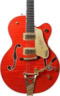Gretsch G6120TFM Nashville Flame Maple Bigsby Orange Stain (Ex-Demo) #JT18052019
