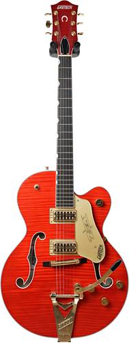 Gretsch G6120TFM Nashville Flame Maple Bigsby Orange Stain (Ex-Demo) #JT18052019