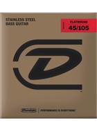 Dunlop DBFS45105 Flatwound Bass Strings Light