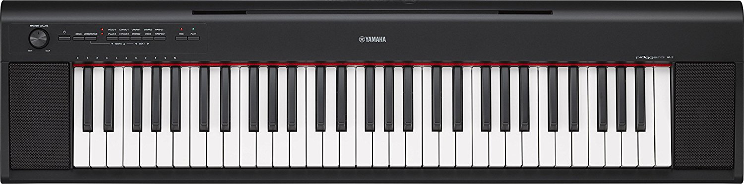 Yamaha NP-12B Black Portable Digital piano (Ex-Demo) #BBXX01258