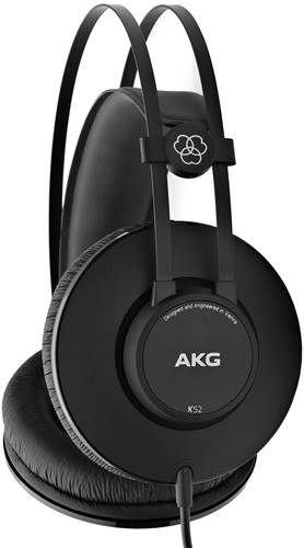 AKG K52 Headphones (Manufacturer Refurbished)