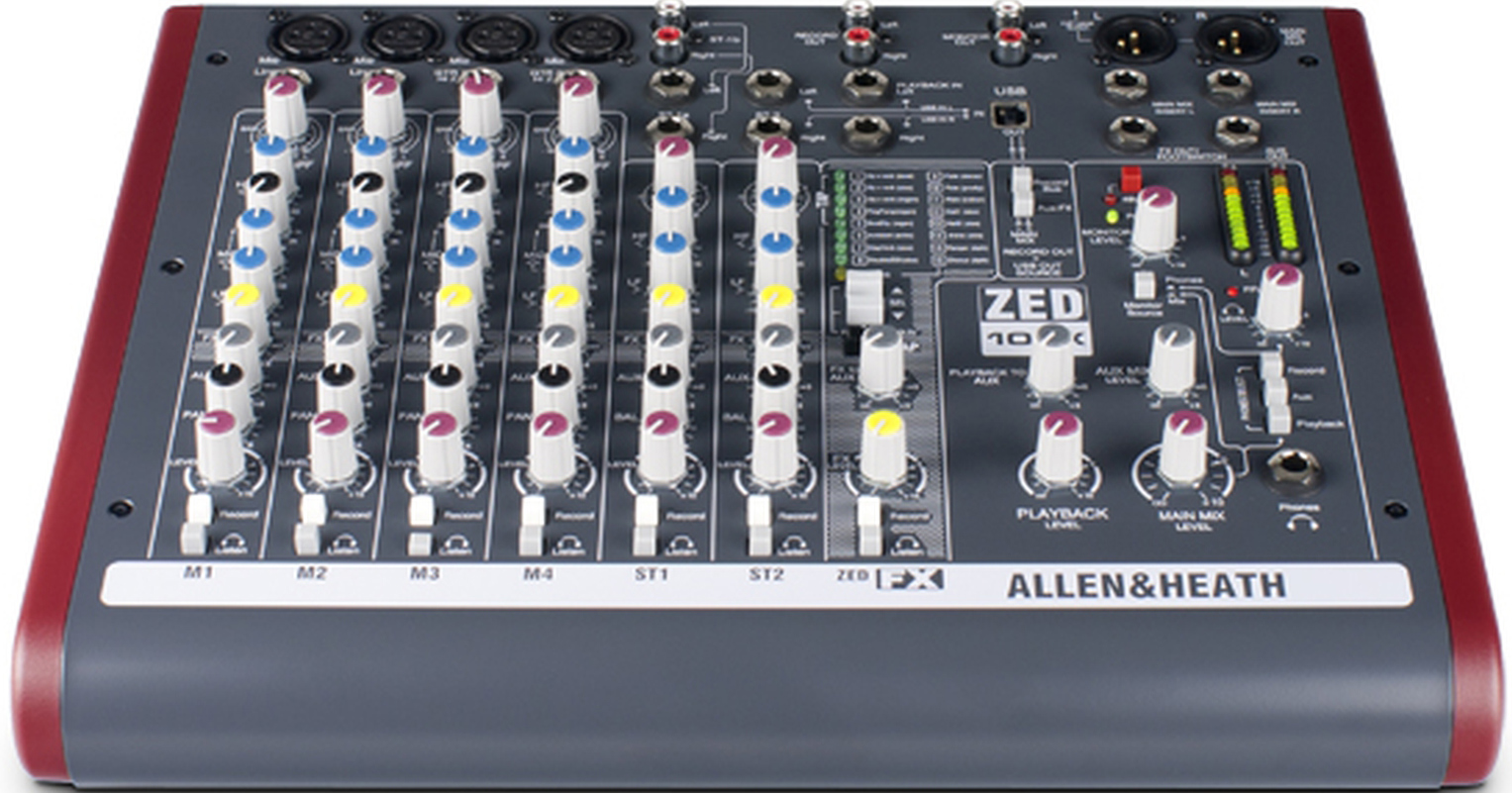 Allen & Heath ZED10FX Mixer | guitarguitar