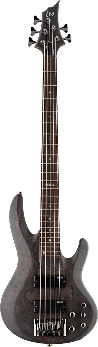 ESP LTD B-205 SM See-Thru Black Satin