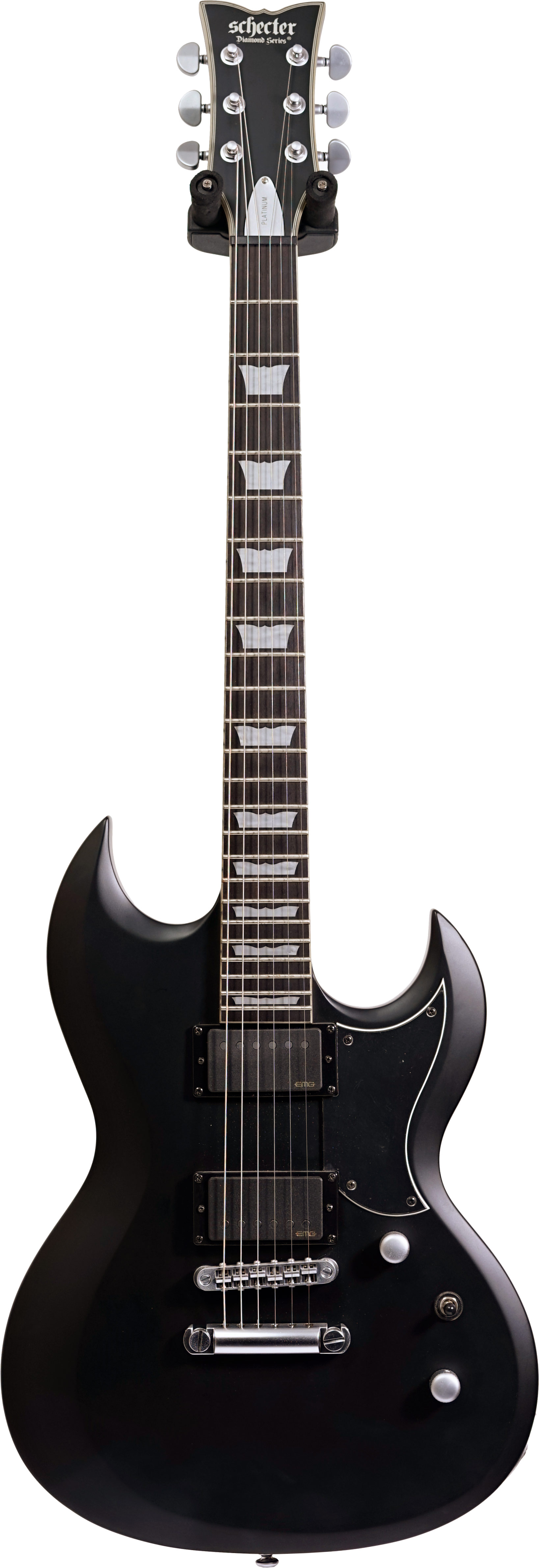 Schecter S-II Platinum Satin Black (Ex-Demo) #W15061108 | guitarguitar