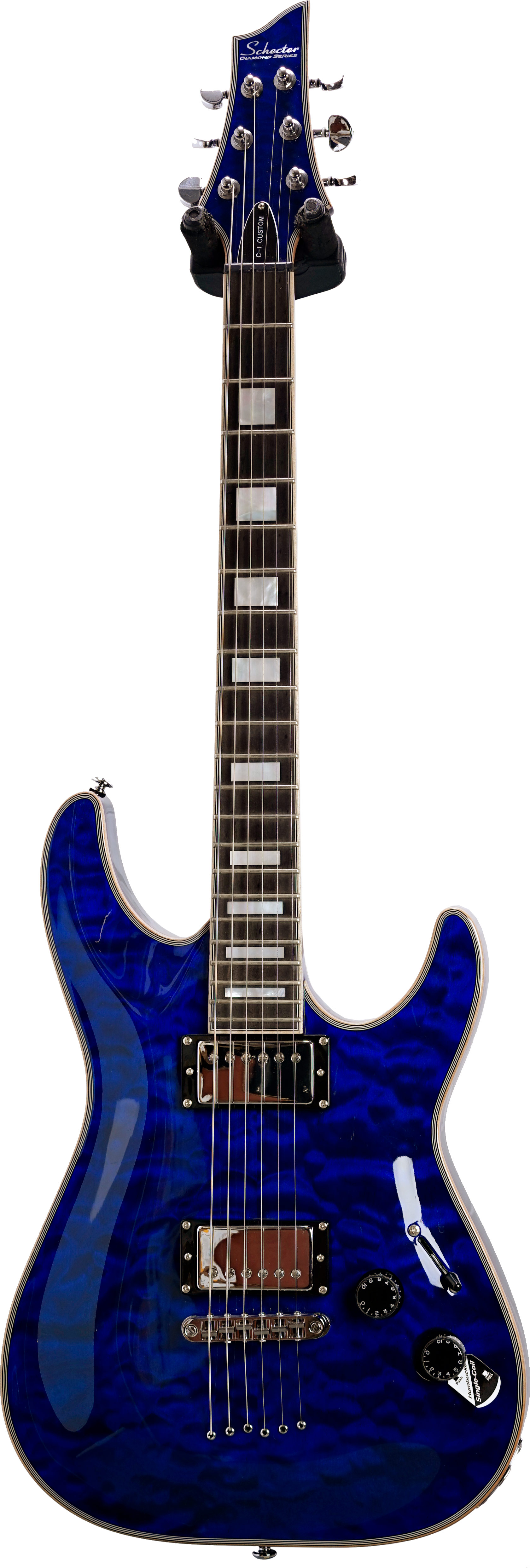 Schecter C-1 Custom Trans Midnight Blue (Ex-Demo) #W16012343