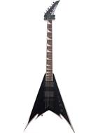 Jackson Phil Demmel PDXT String-Through King V Rosewood Fingerboard Black with Silver Bevels (Signed by Phil Demmel) #ICJ1708839