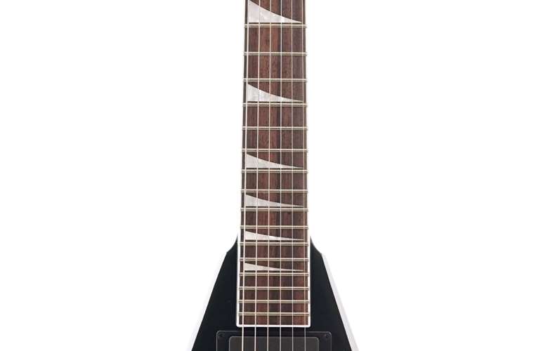 Jackson Phil Demmel PDXT String-Through King V Rosewood Fingerboard Black with Silver Bevels (Signed by Phil Demmel) #ICJ1708839 Jackson Phil Demmel PDXT String-Through King V Rosewood Fingerboard Black with Silver Bevels (Signed by Phil Demmel) #ICJ1708839