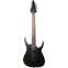 Mayones Duvell 7 Standard Trans Black Matt Finish Flame Maple Top #DF1805514 Front View
