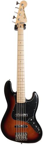 Fender Deluxe Active J Bass V MN 3 Tone Sunburst (Ex-Demo) #MX17913219