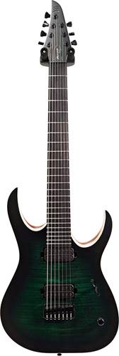 Mayones Duvell 7 Elite Trans Dirty Green Burst Satin guitarguitar Select Mayones Duvell 7 Elite Trans Dirty Green Burst Satin guitarguitar Select