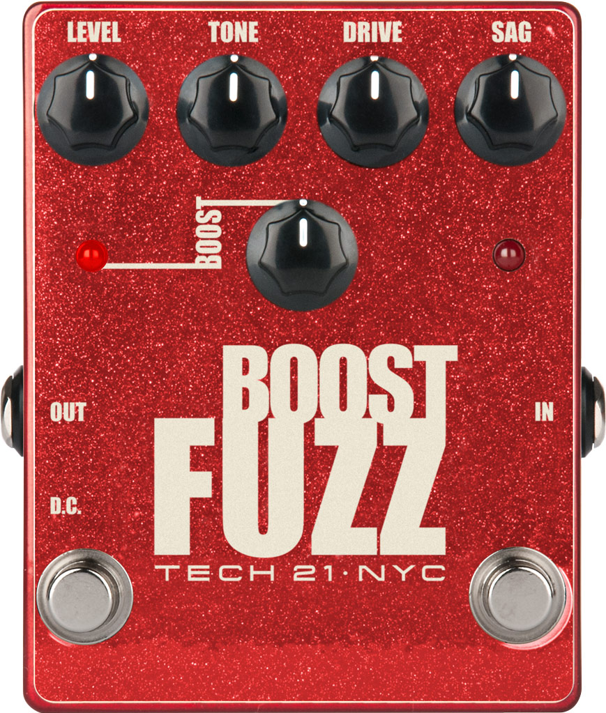 Tech 21 Boost Fuzz Metallic